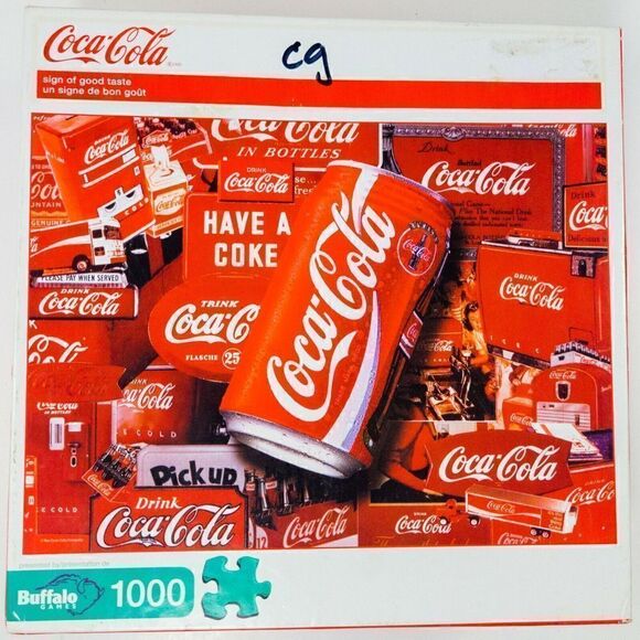 Coca Cola 1000 Piece Puzzle Sign of a Good Taste - Picture 2 of 7